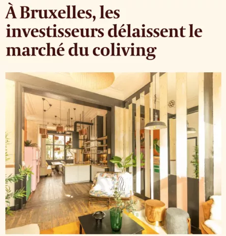 A Bruxelles, les investisseurs délaissent le marché du coliving