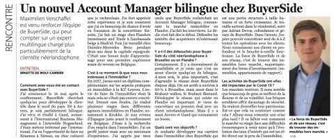 Un nouvel Account Manager bilingue chez BuyerSide