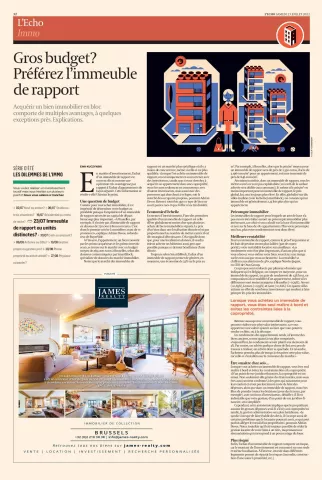Gros budget? Préférez l'immeuble de rapport