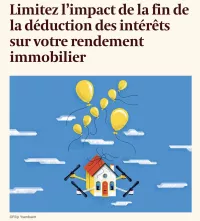 Limitez l'impact de la fin de la déduction des intérêts sur votre rendement immobilier